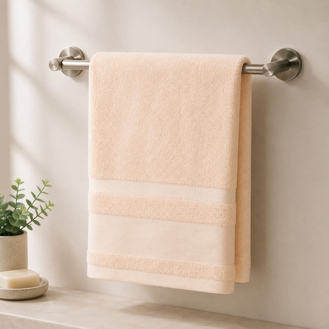 Serviette de bain coton éponge — miniature 3